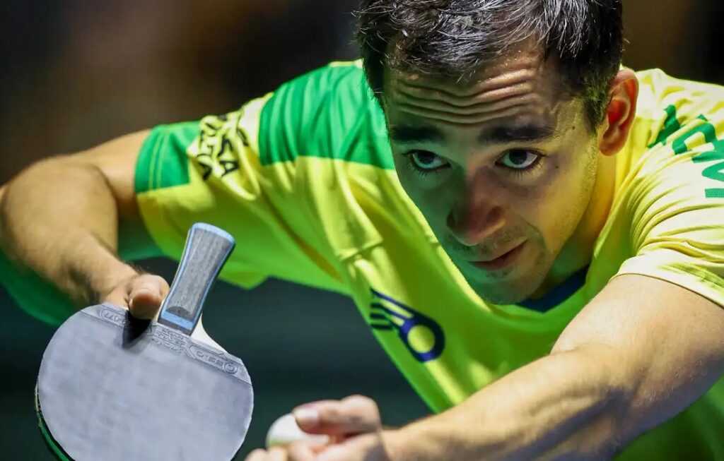 Calderano vence de novo e terá Félix Lebrun nas quartas