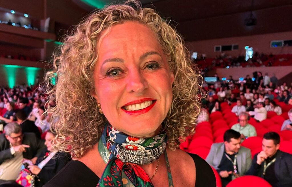 Ana Carla Abrão realiza palestra no 16º Concred em Goiânia