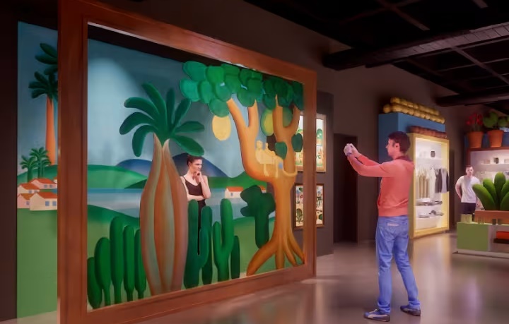 São Paulo recebe exposição imersiva em homenagem a Tarsila do Amaral