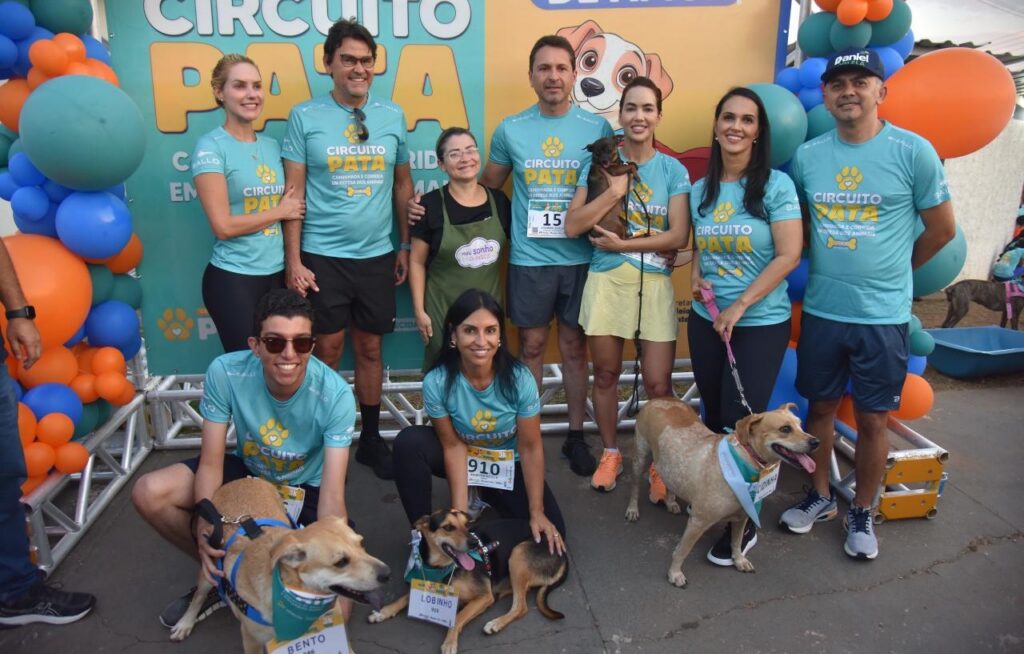 Mais de mil pessoas participam do 1º Circuito PATA em defesa dos animais em Aparecida