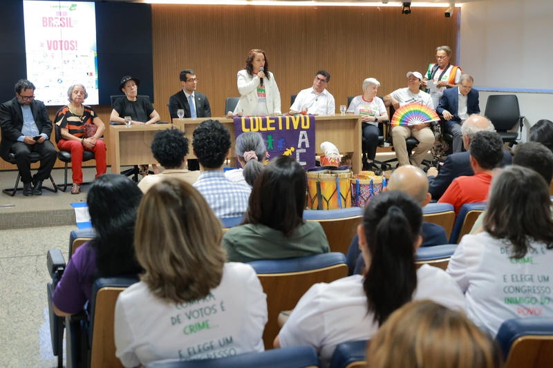 Campanha “Por um Brasil sem Compra de Votos” é lançada na Assembleia de Goiás
