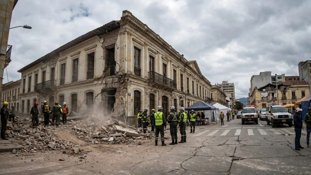 Colômbia declara ‘estado de emergência’ após terremoto com mais de 100 mortos