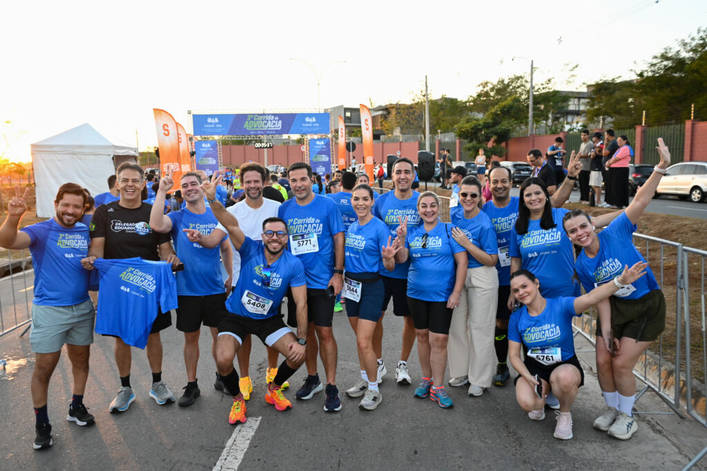 3ª Corrida da Advocacia reúne quase 2 mil pessoas em Goiânia e marca anúncio do grupo OAB Running