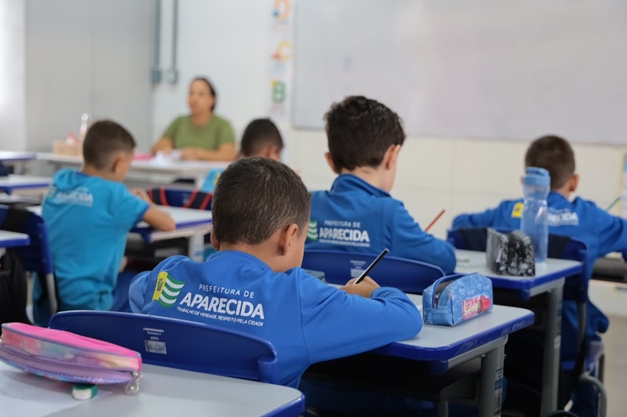 Rede municipal de ensino de Aparecida apresenta melhora em desempenho no IDEB 2025