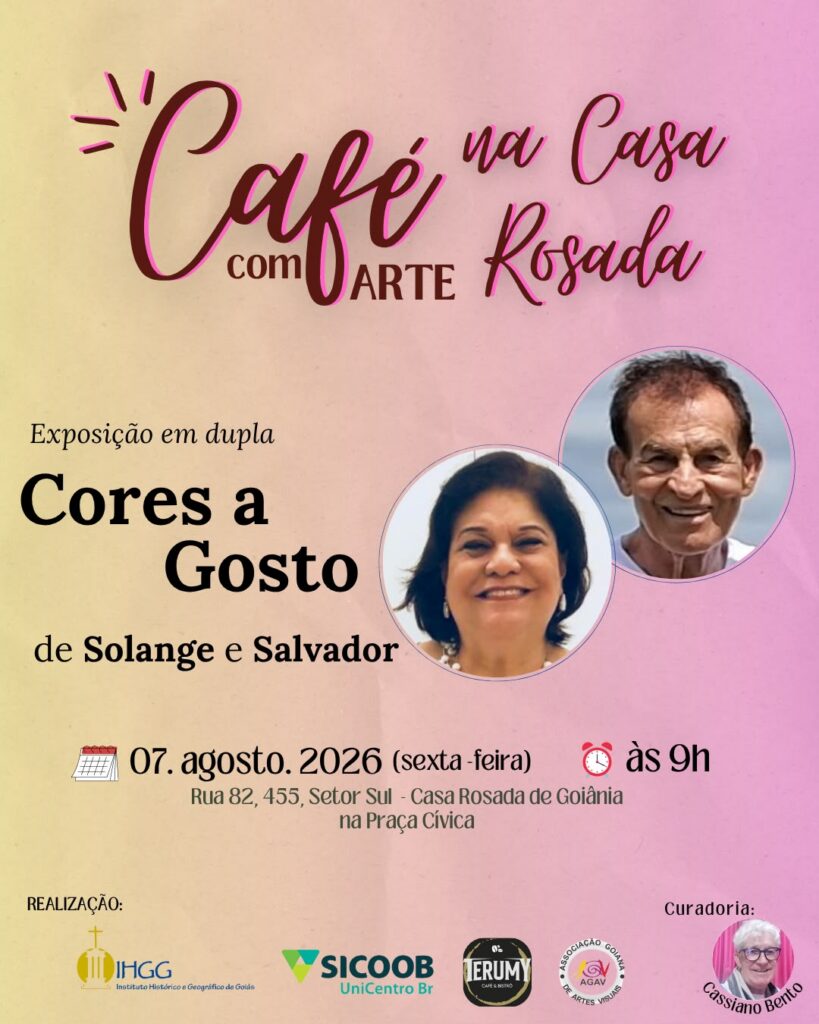 Solange e Salvador abrem exposição no Café com Arte na Casa Rosada