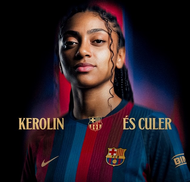 Kerolin se torna a jogadora mais cara da história com ida para o Barcelona; saiba valores