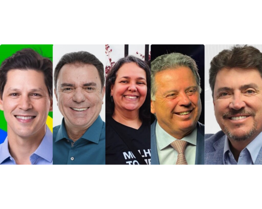 Conheça os candidatos ao governo de Goiás nas eleições 2026