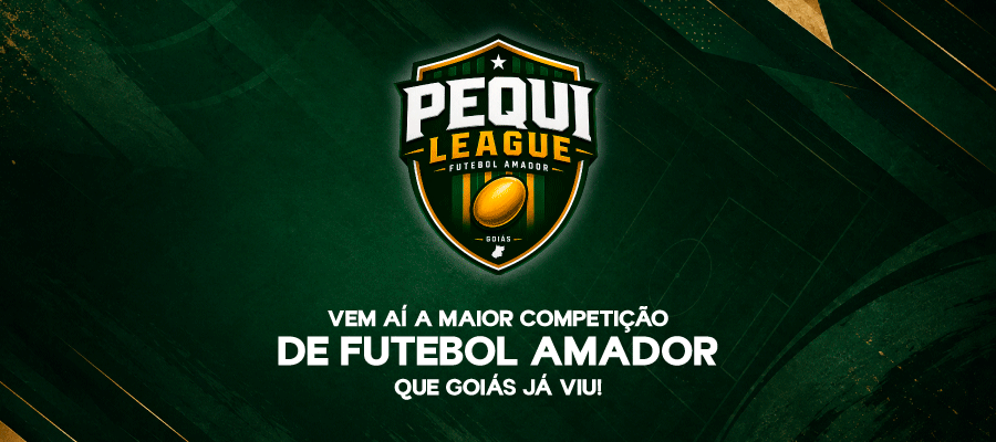 FGF lança Pequi League, maior competição de futebol amador de Goiás