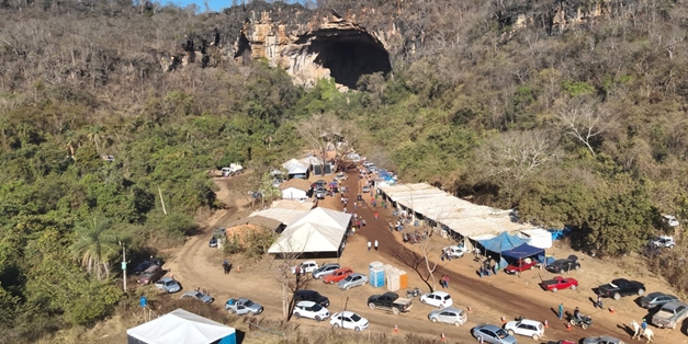 Emater Goiás leva Feira Sabores de Goiás à Gruta do Parque Estadual de Terra Ronca