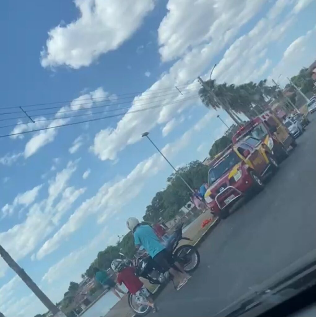 Homem se afoga no Lago Municipal de Pontalina e é resgatado pelos bombeiros