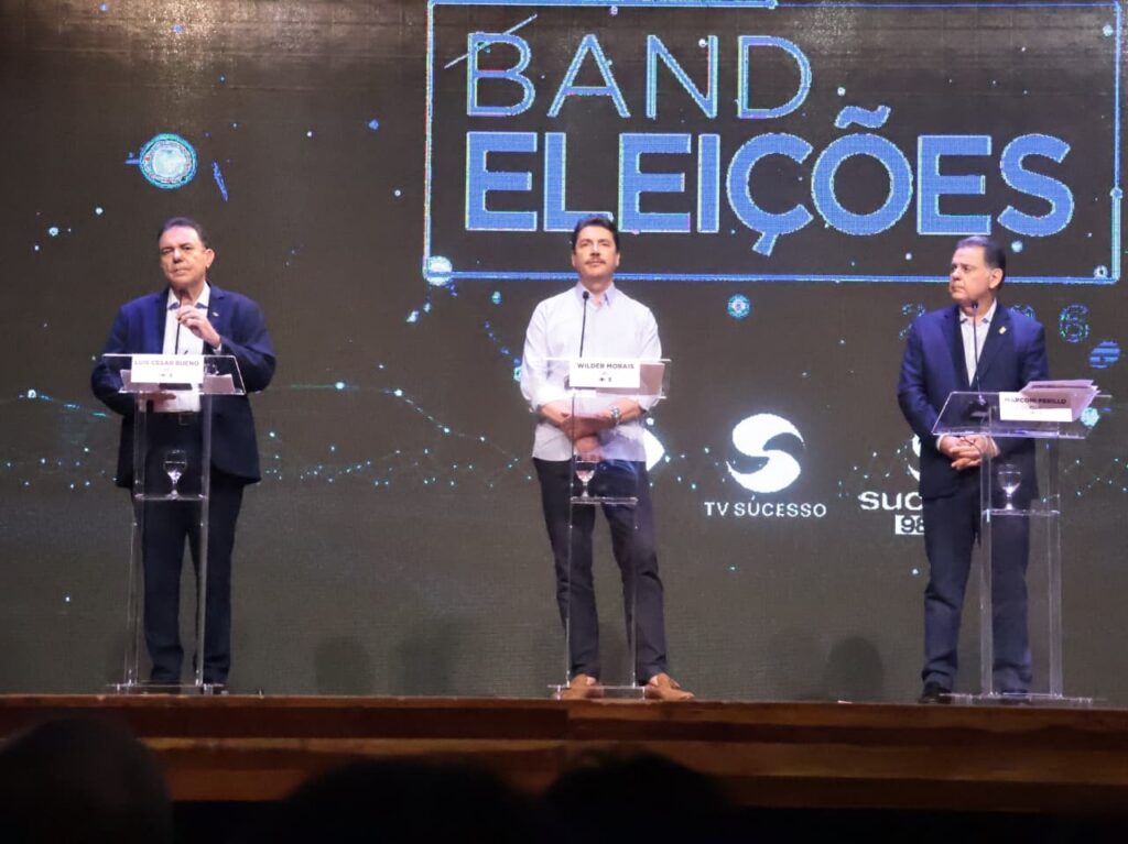 Candidatos ao governo discutem propostas e desafios de Goiás em primeiro debate