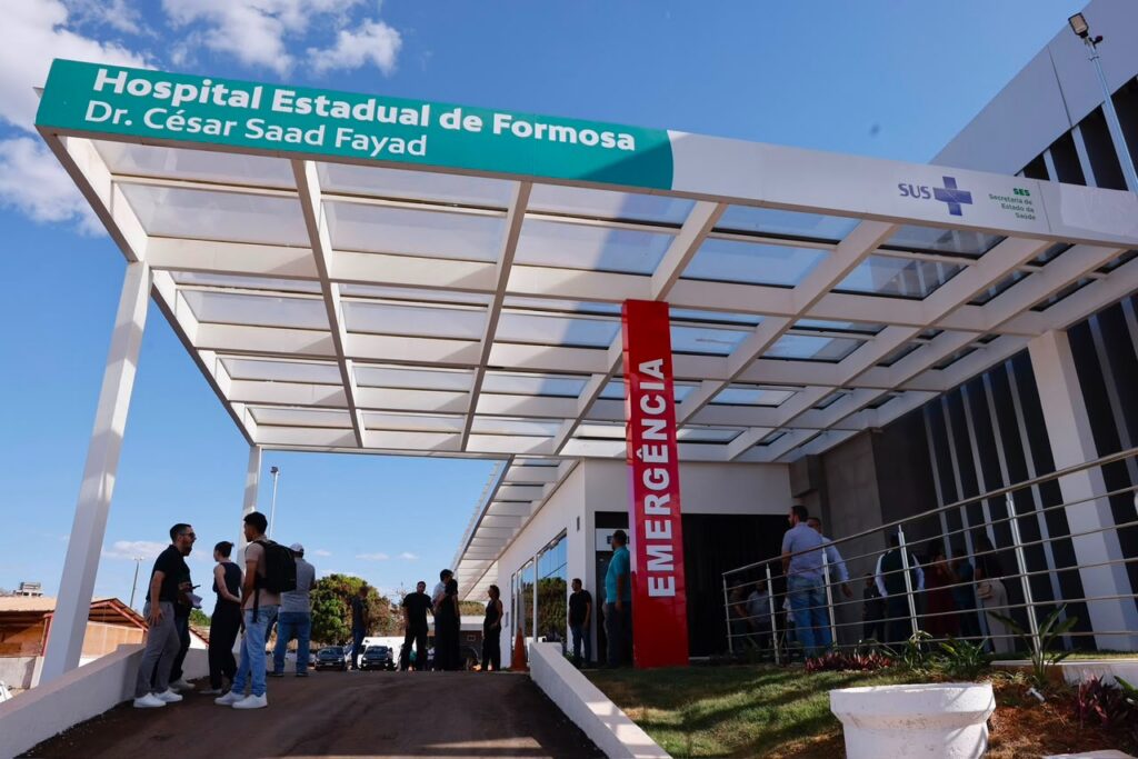 Pronto-socorro do Hospital Estadual de Formosa inicia funcionamento voltado para urgências e emergências