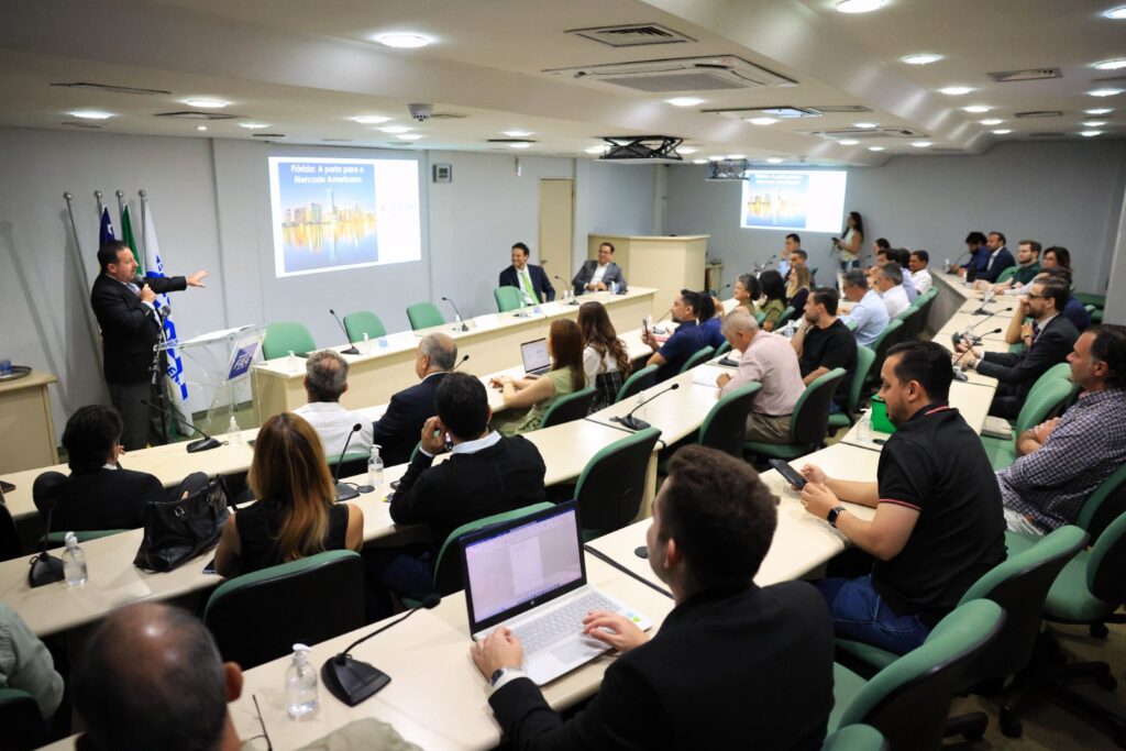 Fieg sedia Roadshow com Câmara de Comércio da Flórida para incentivar negócios entre EUA e Goiás