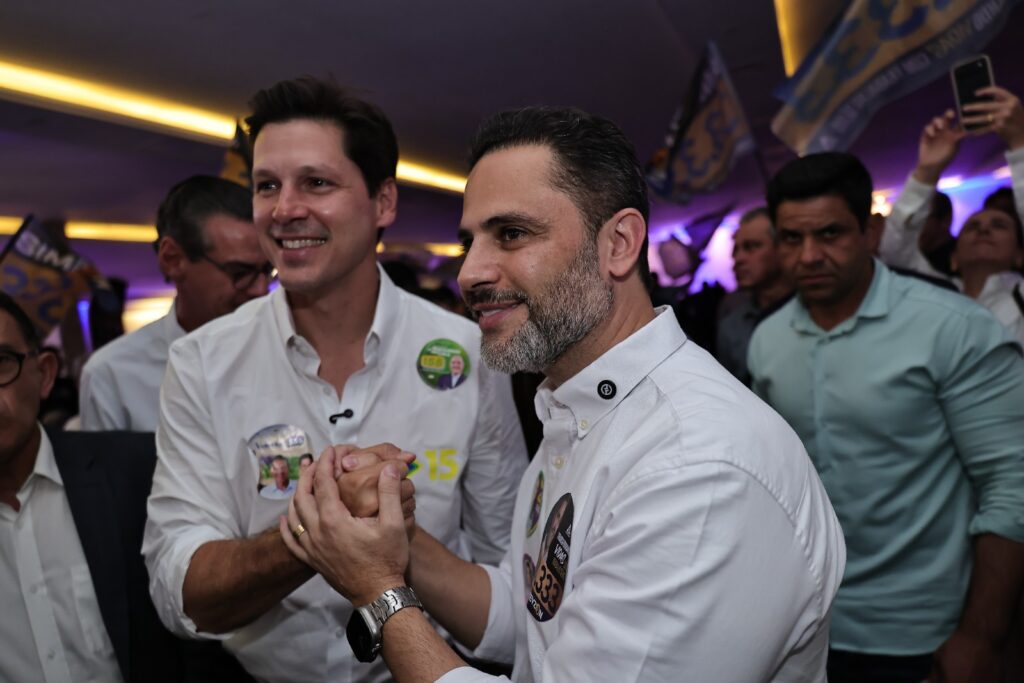 Com a presença de Daniel Vilela, Simeyzon Silveira lança candidatura a deputado estadual por Goiás 
