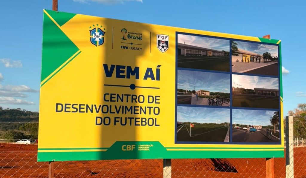 Prefeitura de Goiânia viabiliza Centro de Desenvolvimento do Futebol em projeto da FGF com a CBF