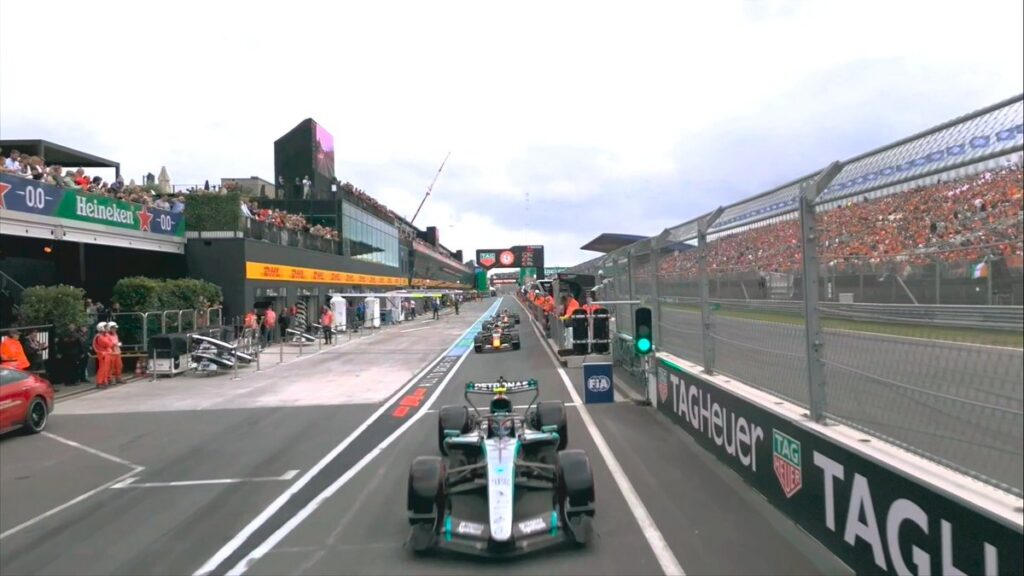 Russell vence corrida sprint do GP da Holanda