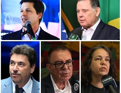 Caminhadas e gravações de programas eleitorais marcam agendas dos candidatos ao governo de Goiás neste domingo (6/9)