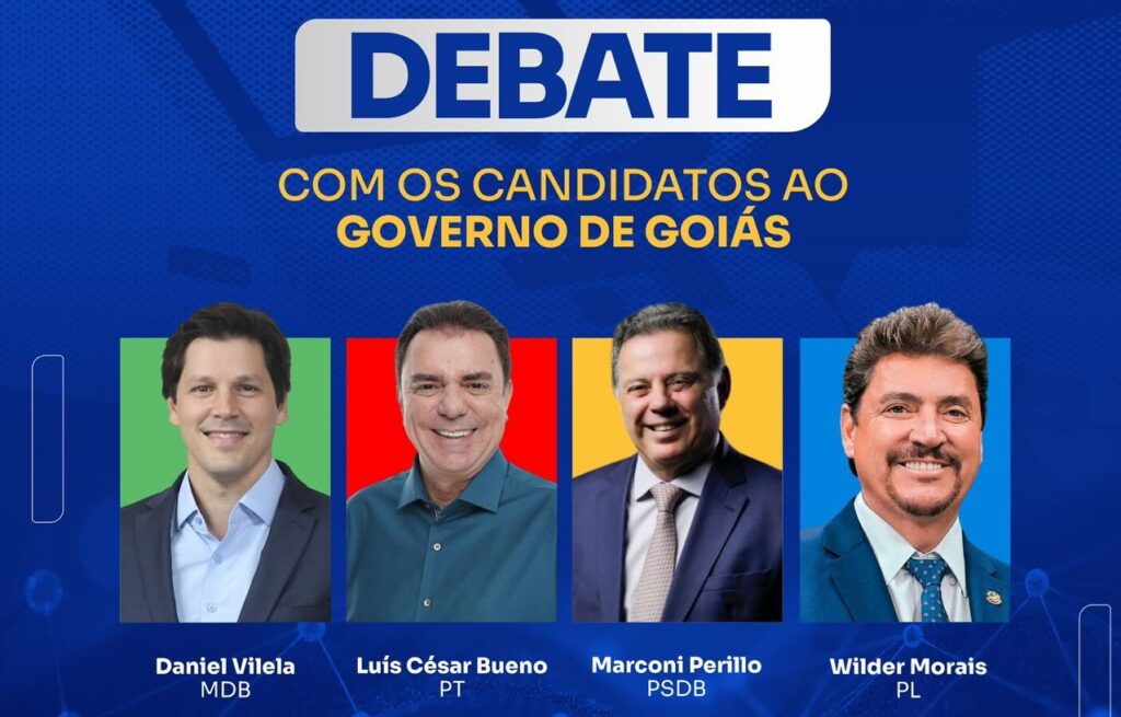PUC TV Goiás realiza debate eleitoral com candidatos ao Governo de Goiás