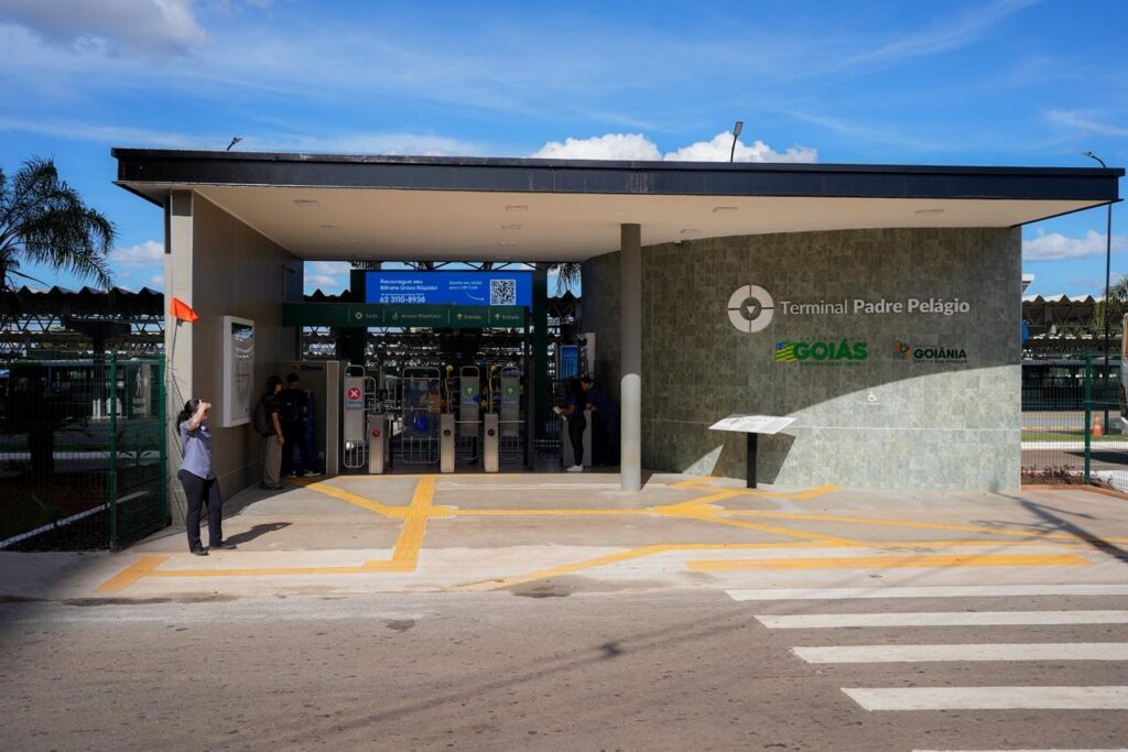 Goiânia ganha novo trecho de metronização do BRT Leste-Oeste, entre terminais Praça A e Padre Pelágio