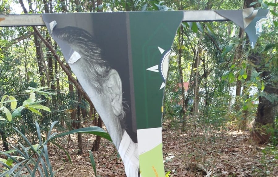 Trilha ambiental Bariani Ortêncio é alvo de vandalismo no Bosque dos Buritis