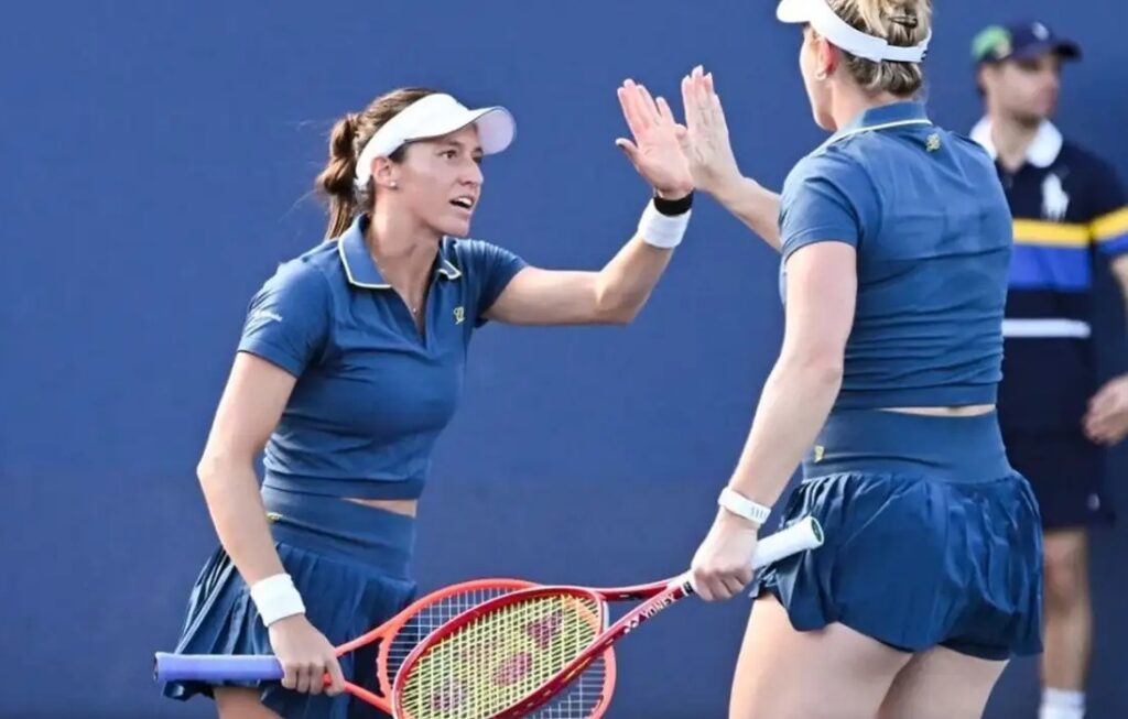 Luisa Stefani vai às quartas de final nas duplas femininas do US Open