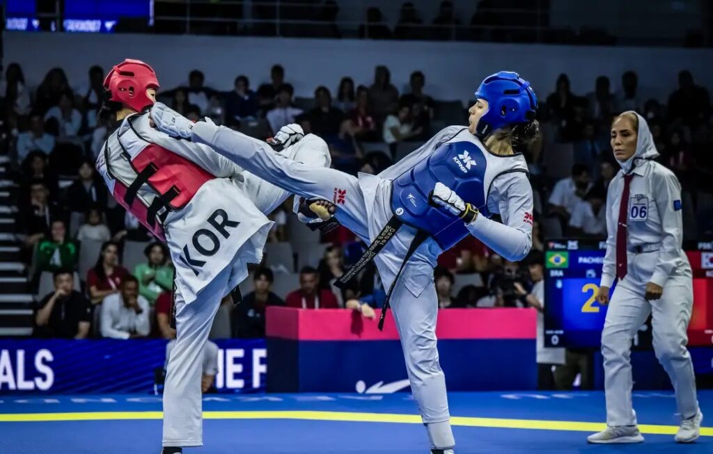 Maria Clara Pacheco mantém hegemonia no ciclo olímpico do taekwondo