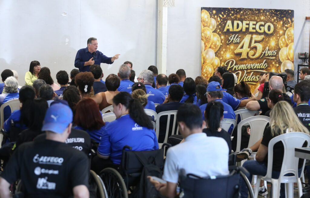 Marconi Perillo reafirma compromisso com a ADFEGO e com a causa das pessoas com deficiência física