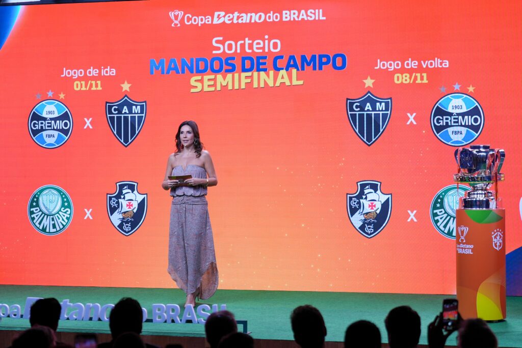 Atlético-MG e Vasco serão mandantes nos jogos de volta das semifinais da Copa do Brasil