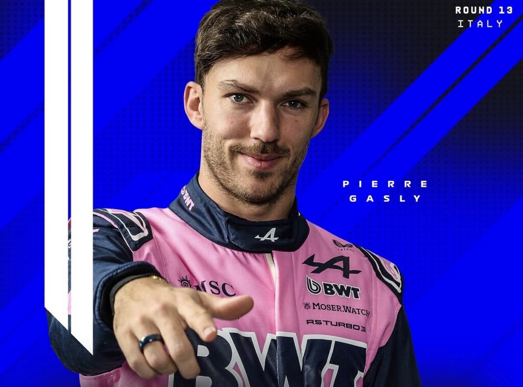 F1: veja o grid de largada do GP da Itália com Gasly na pole