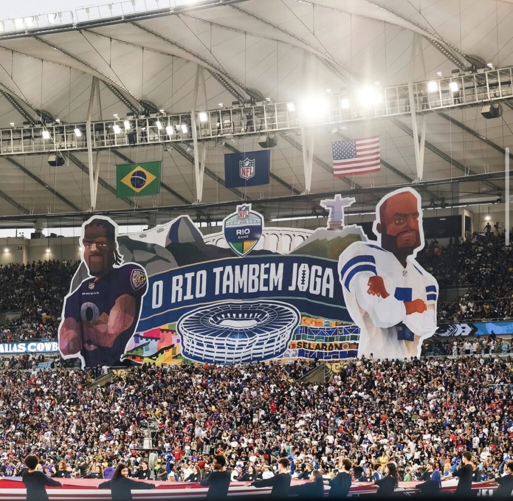 NFL desembarca no Maracanã com partida entre Dallas Cowboys e Baltimore Ravens