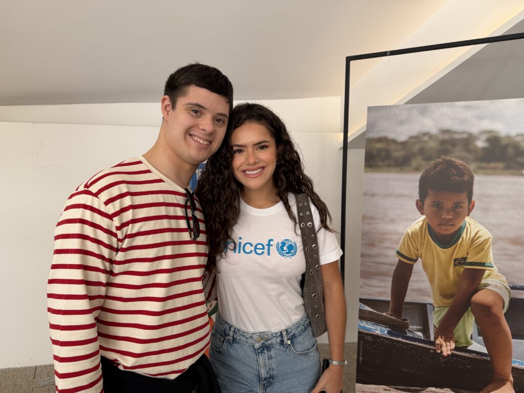João Vitor e Maísa discutem proteção de crianças e adolescentes nas redes em evento do Unicef