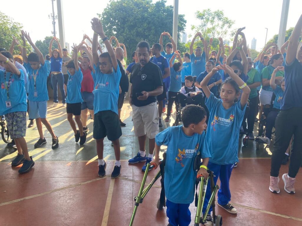 Festival Paralímpico reúne crianças e adolescentes em Goiânia, Anápolis e Valparaíso de Goiás