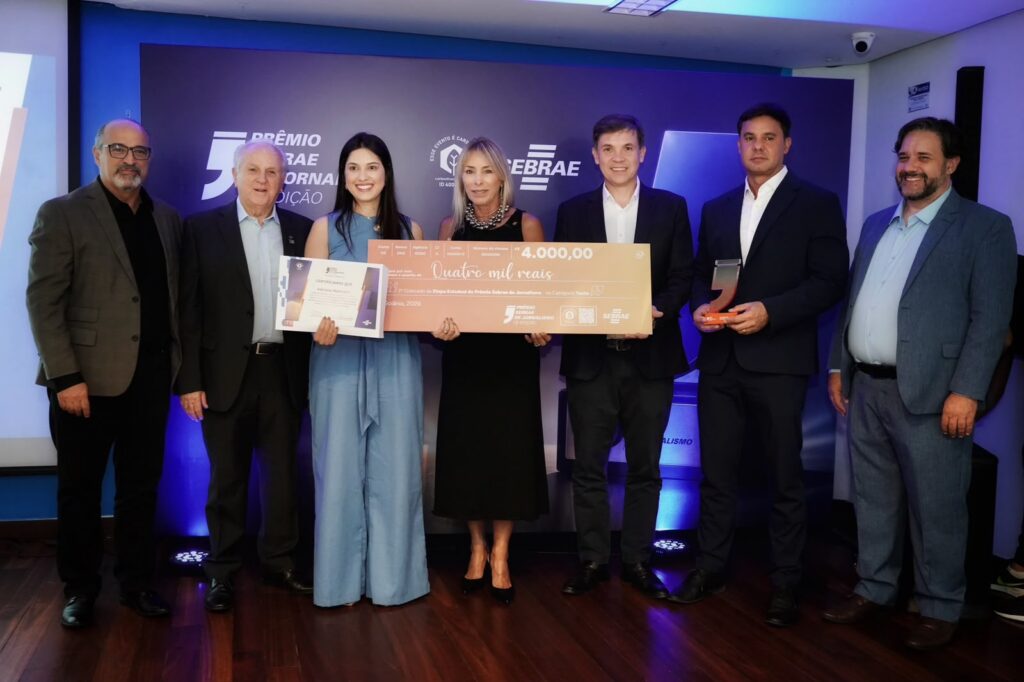 Jornal A Redação conquista 2º lugar no Prêmio Sebrae Goiás de Jornalsimo (foto: Joabe Mendonça)