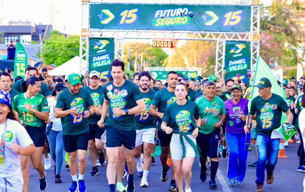 Corrida em apoio a Daniel Vilela reúne cerca de 700 participantes em Goiânia (Foto: divulgação)