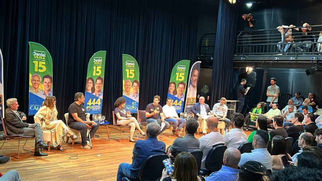 Daniel Vilela se reúne com representantes do setor cultural em Goiânia (foto: A Redação)