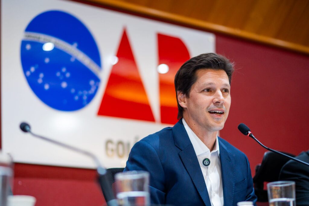 Daniel Vilela diz que vai fortalecer diálogo com OAB-GO e buscar avanços para advocacia