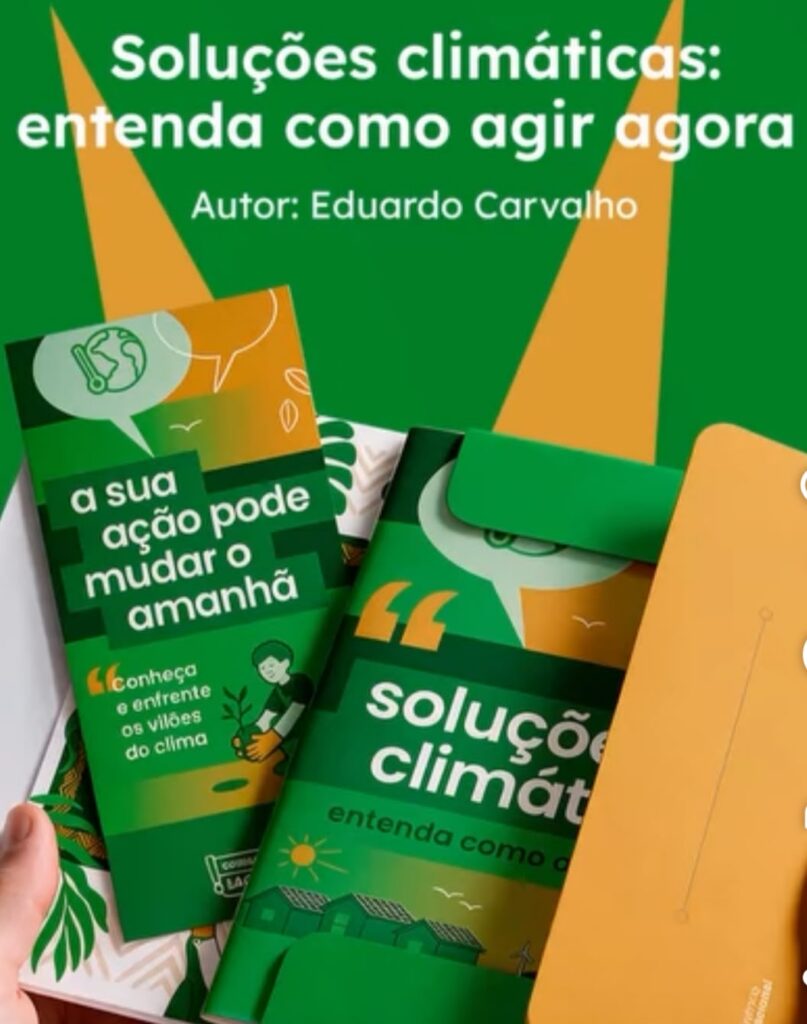Editora de Goiânia chega à semifinal do Prêmio Jabuti com livro sobre mudanças climáticas (foto: reprodução)