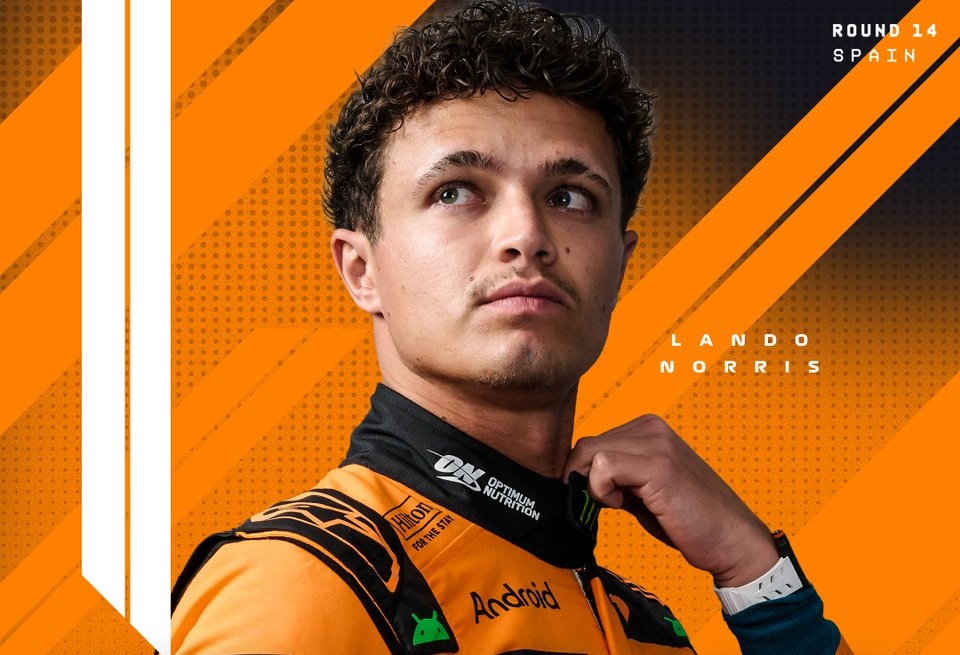 Confira o grid de largada do GP da Espanha com Lando Norris na pole