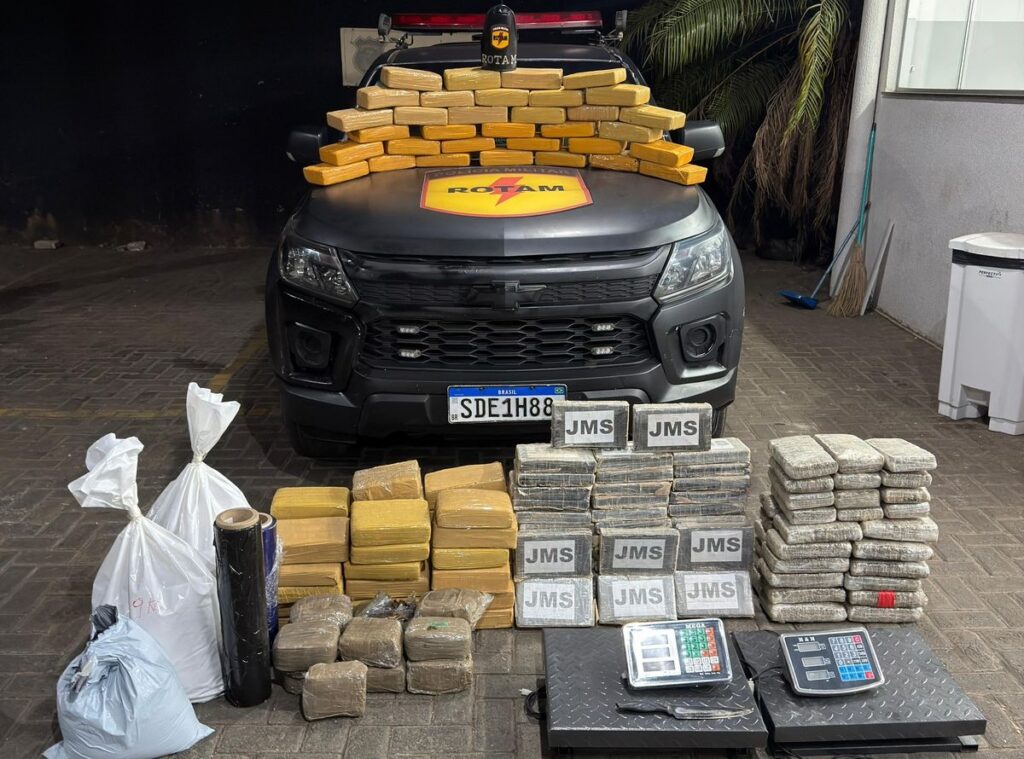 Drogas avaliadas em R$ 6 milhões são apreendidas em residência na saída para Guapó