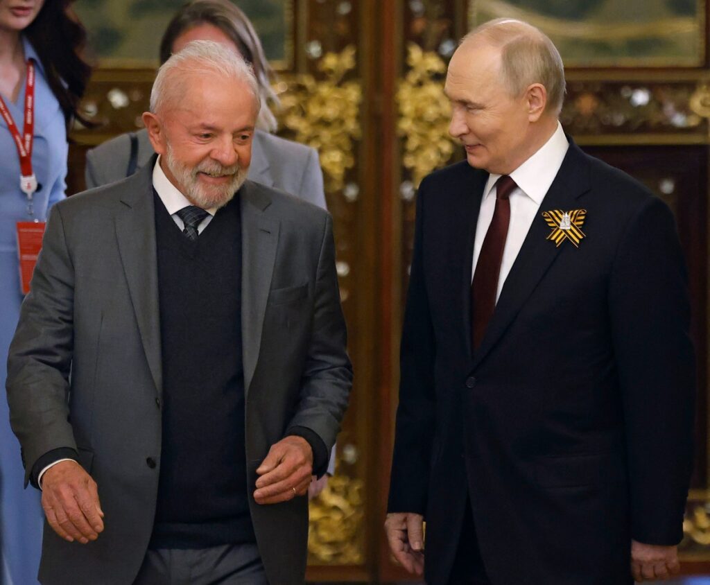 Relações Rússia-Brasil se desenvolvem com sucesso, diz Putin em mensagem a Lula sobre 7/9