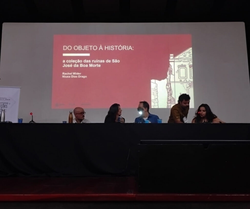 Trabalho de catalogação das ruínas de São José da Boa Morte é apresentado em seminário do Museu D. João VI