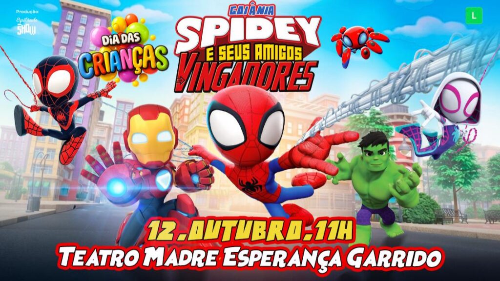 Goiânia recebe ‘Spidey e Seus Amigos Vingadores’