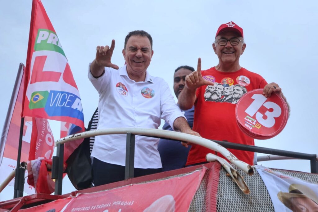 Luis Cesar Bueno participa de carreata na Região Norte de Goiânia (foto: divulgação)