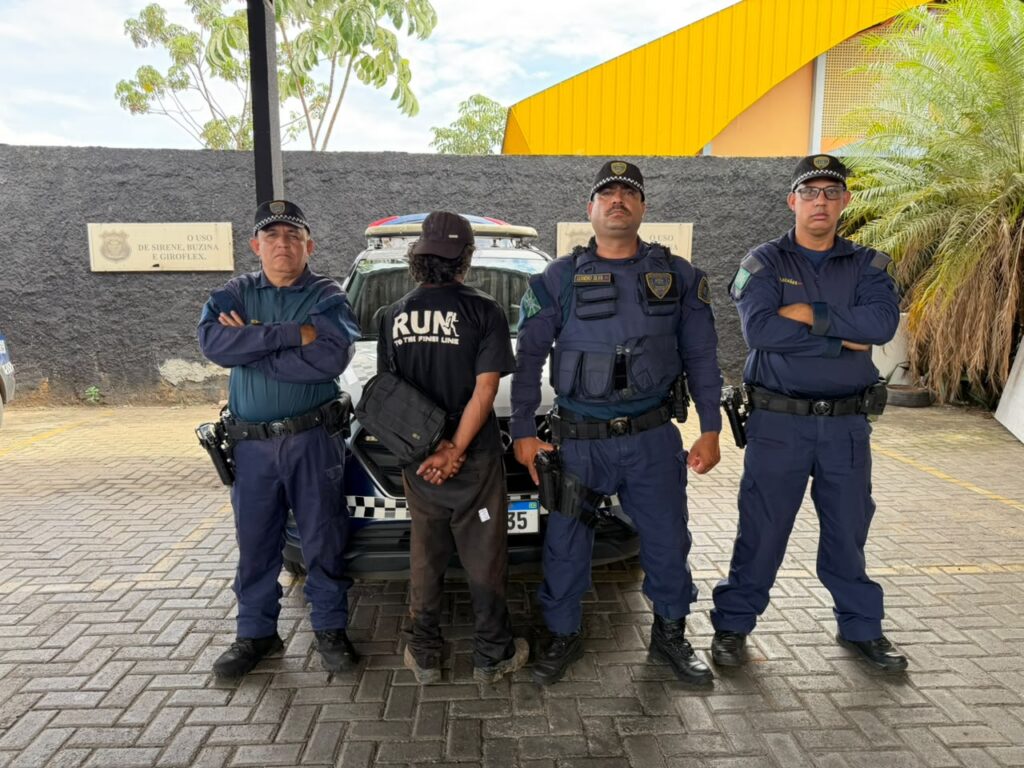 GCM identifica suspeito de furtar fios na Marginal Botafogo menos de 48 horas após o crime (foto: GCM)
